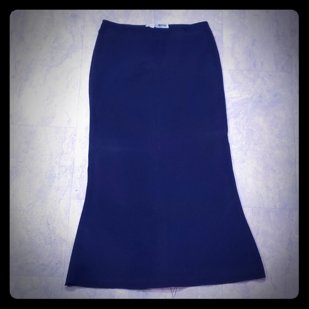 Black floor length skirt